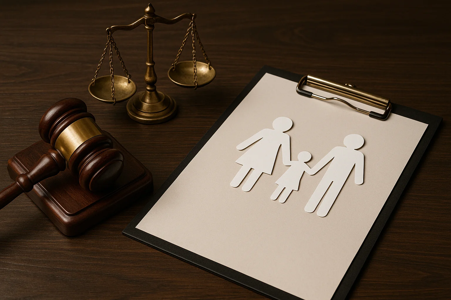 Illustration du droit de la famille