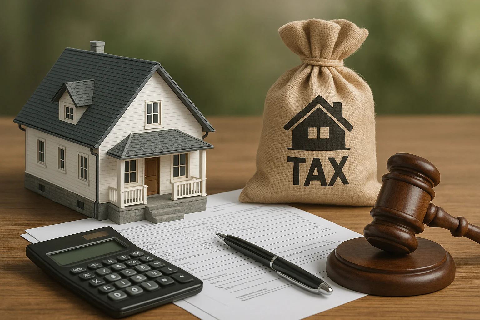 Illustration de la fiscalité immobilière